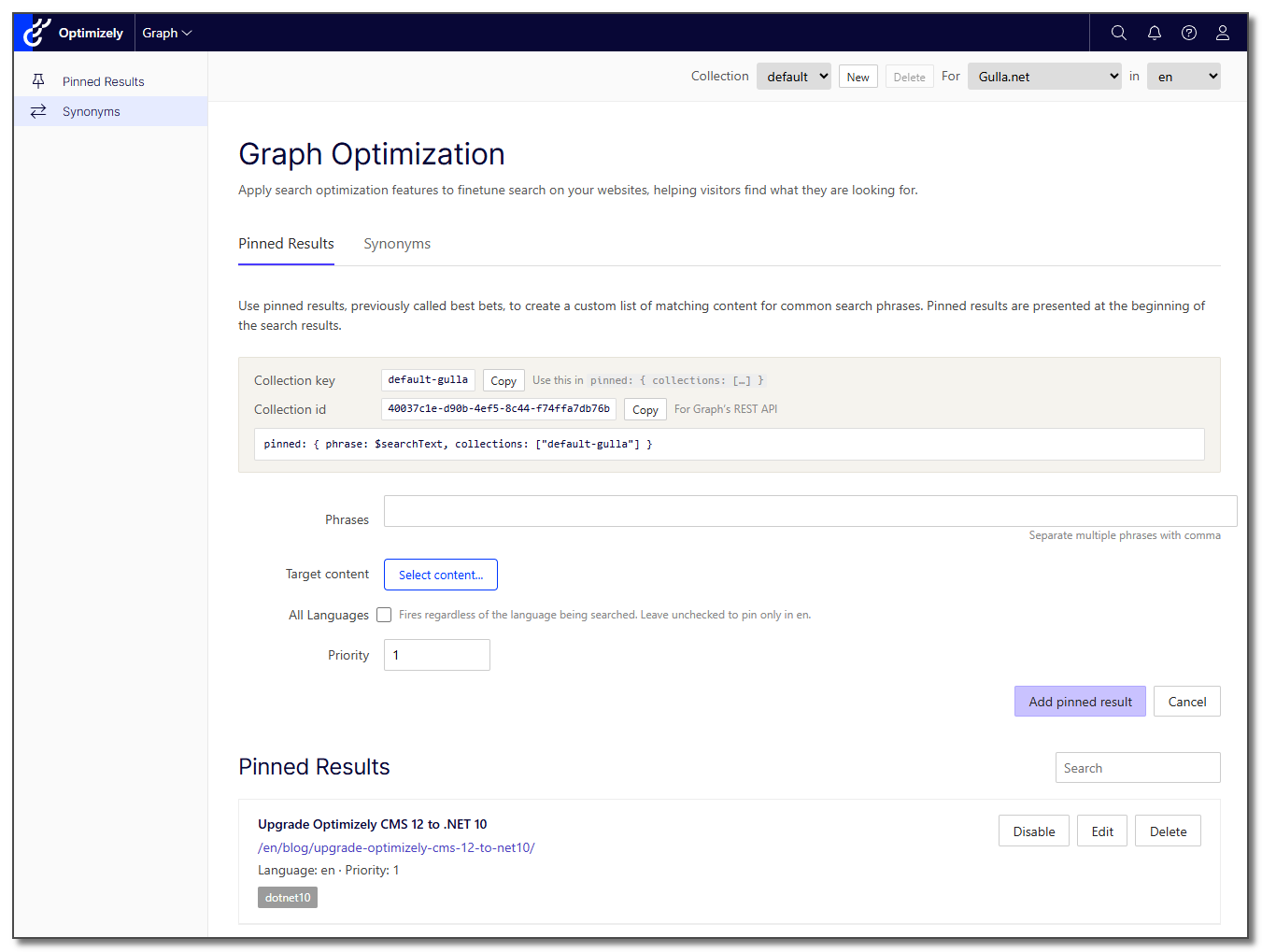 Graph Optimization GUI for CMS 13